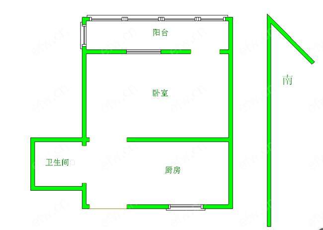 清名新村(清名一村) 1室1厅