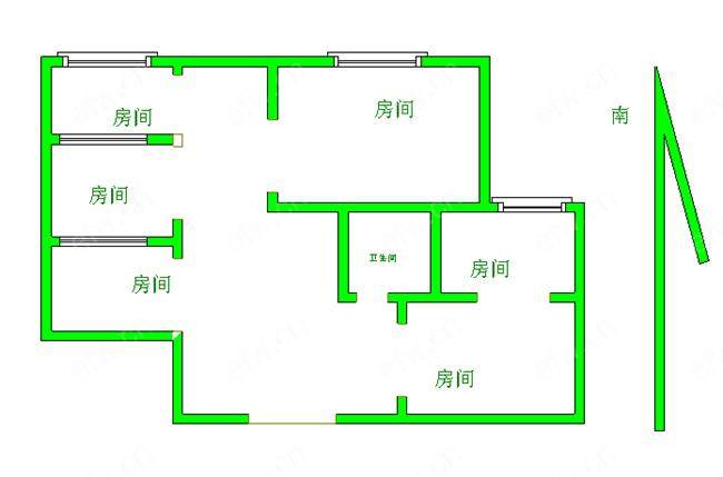 明珠广场 3室2厅诚心出售