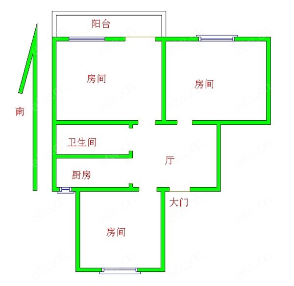 锡灯家舍 3室1厅