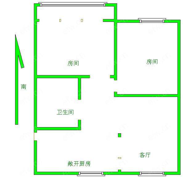 石子街        2室1厅