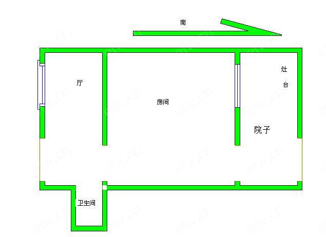 盛岸一村 1室1厅.....
