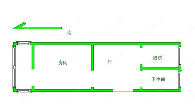 风华里 1室1厅 3楼好楼层 东林小学