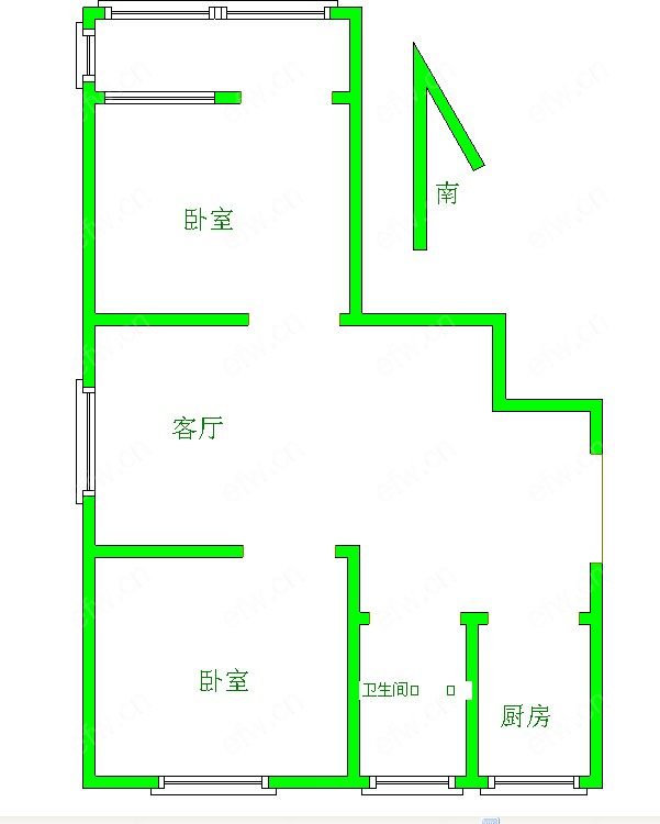 民丰里 2室2厅