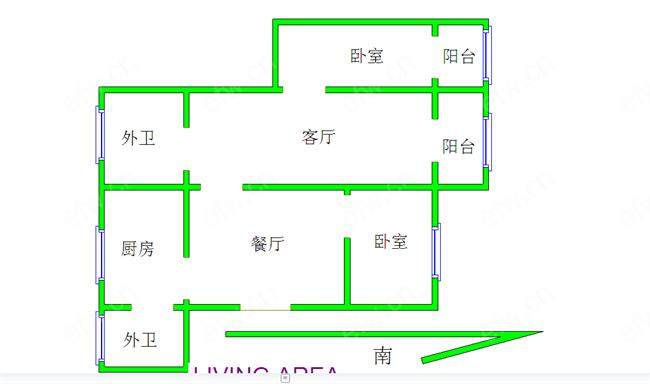 大庄新村 2室1厅