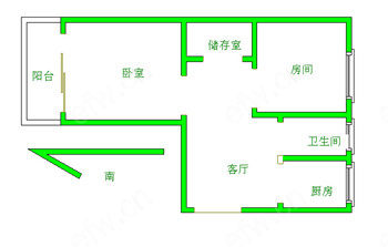 惠龙新村 2室1厅