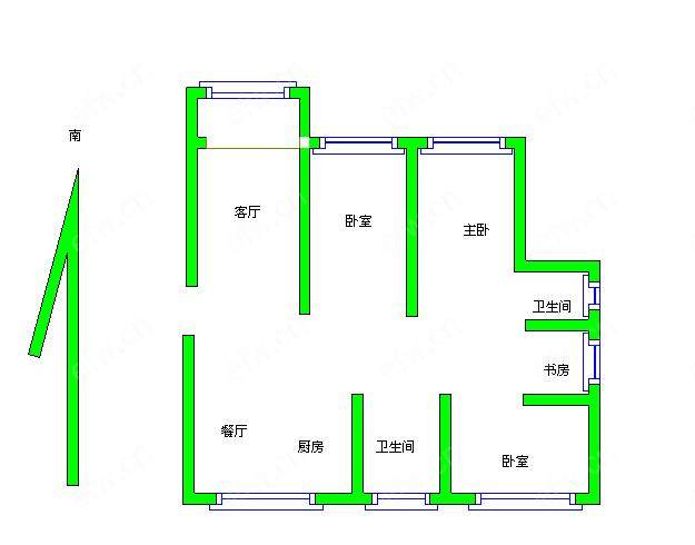 新光小区 3室1厅.位置好