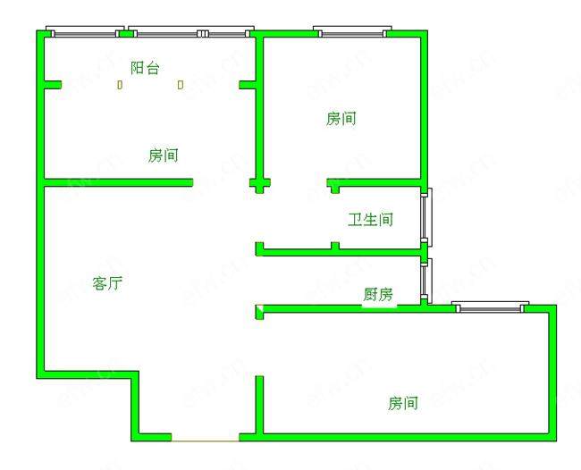 金太湖际城 2室2厅