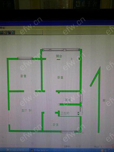 曹张新村精装 3室1厅