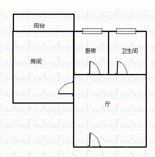 稀缺1房豪装拎包即住,叙成里尽享优雅品质,多重阳台+飘窗
