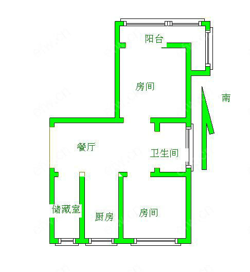 惠钱三村 2室1厅