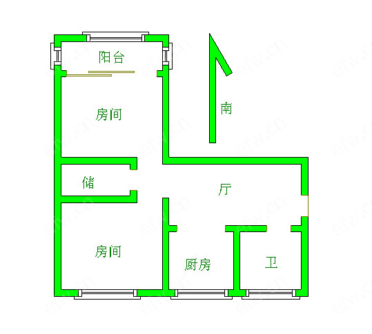 惠东里 2室1厅