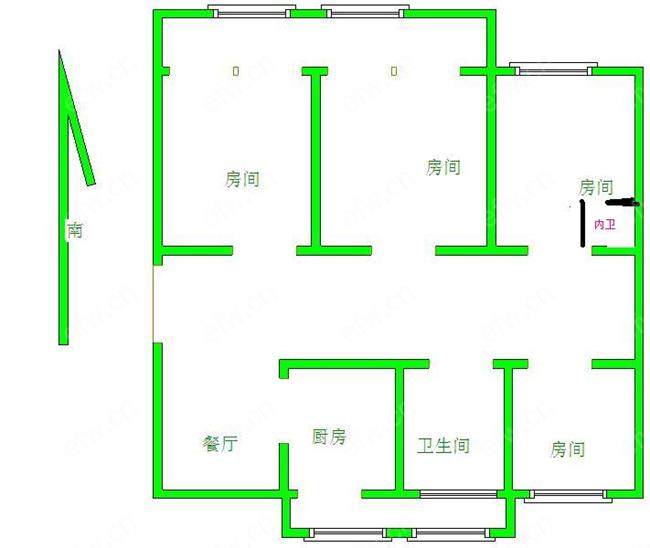新江 南花 园 4室2厅