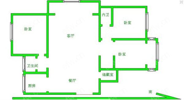 盛世家园（一期） 3室2厅