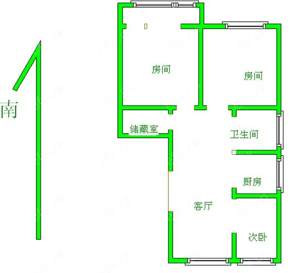 金色江南三期(秀景花园) 3室2厅