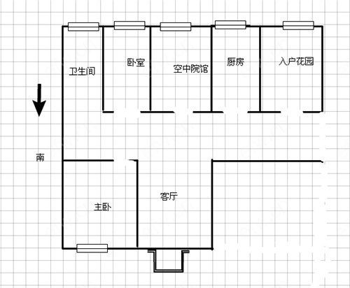 金科东方水榭(东方王榭) 3室2厅