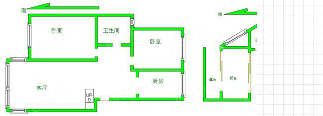 桑达园小区（北区） 2室2厅