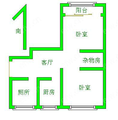 石子街 2室1厅