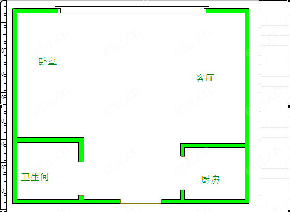 惠山万达广场 1室1厅