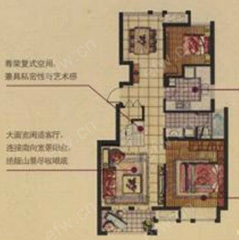 海尚映象（阅山花园） 2室2厅