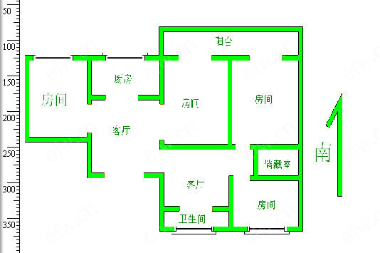 刘潭二村 3室2厅