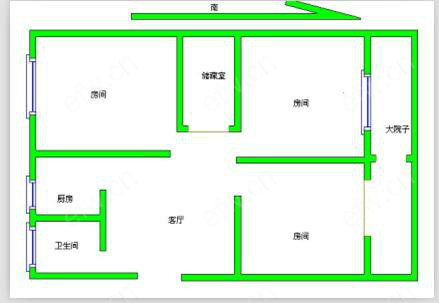 惠峰新村 3室1厅