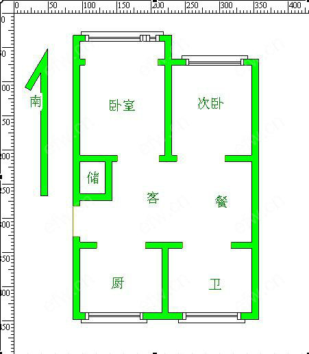 棉花巷 2室1厅