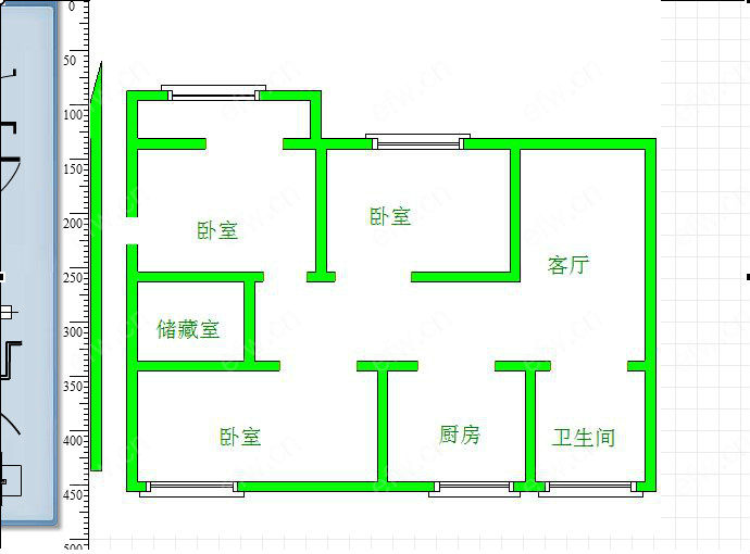 荷叶新村 三房.....