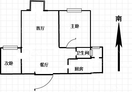 金科东方水榭(东方王榭) 2室2厅