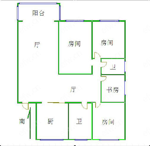 新联苑 3室2厅2楼有电梯全装修