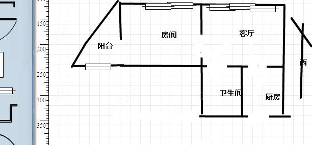 长江绿岛三期 1室1厅