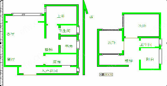 复地新城（一期） 3室2厅