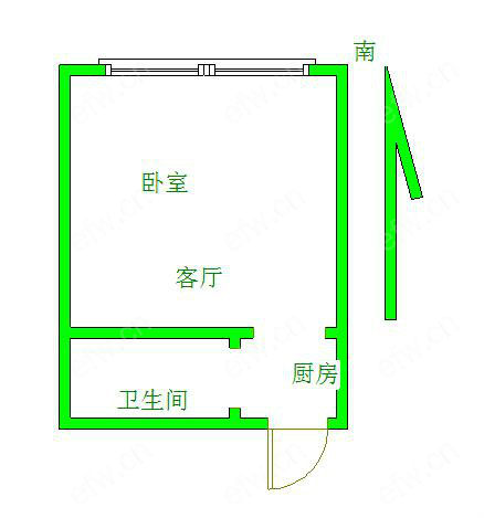 惠山万达广场 1室1厅