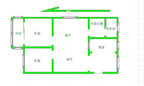 五姓巷 2室2厅