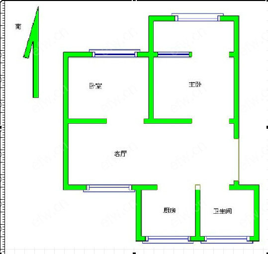 广益佳苑二期 2室2厅