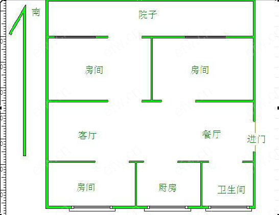 溪北新村（西区） 3室2厅1