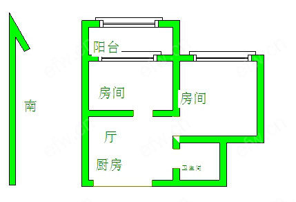 青山一村自住精装修两房  设施齐全