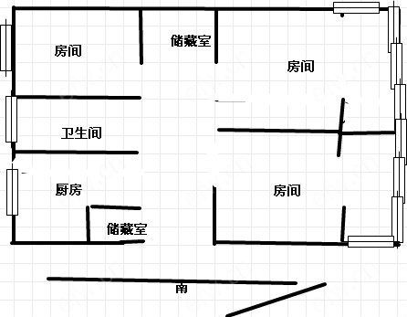 上马墩三村    3室1厅