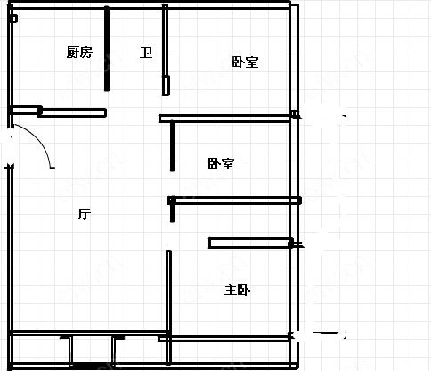 世茂际广场 3室2厅