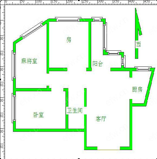蠡湖国际公寓(湖滨街11号) 3室2厅