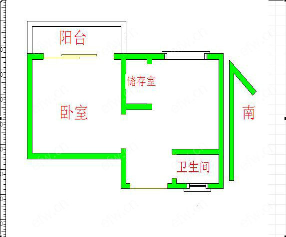 五河新村 1室1厅