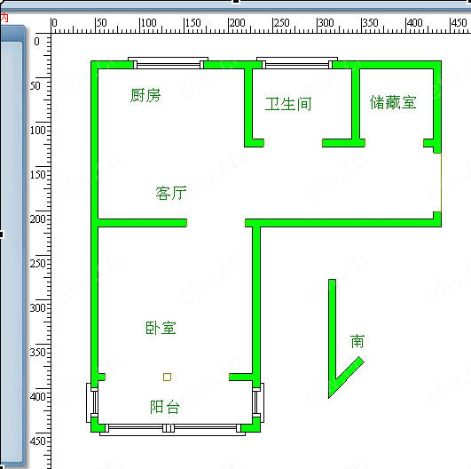 溪北新村（西区） 1室1厅