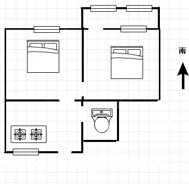 曹张新村 2室1厅精装修
