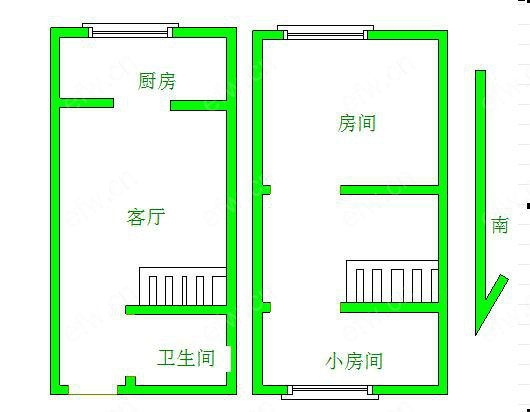 康桥丽景 1室1厅