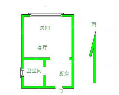 蔚蓝观邸（公寓） 1室1厅