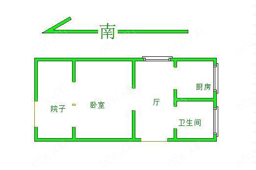 芦庄六区 1室1厅