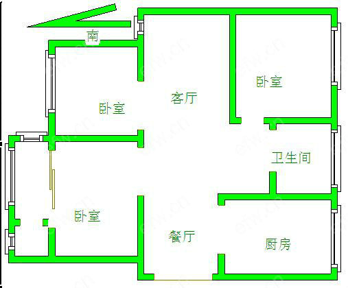 丰涵家园 3室1厅成熟小区