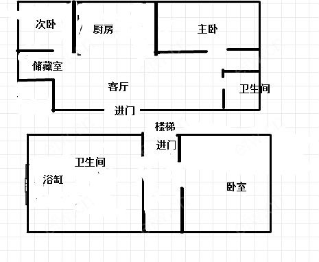 荷花里 2室2厅