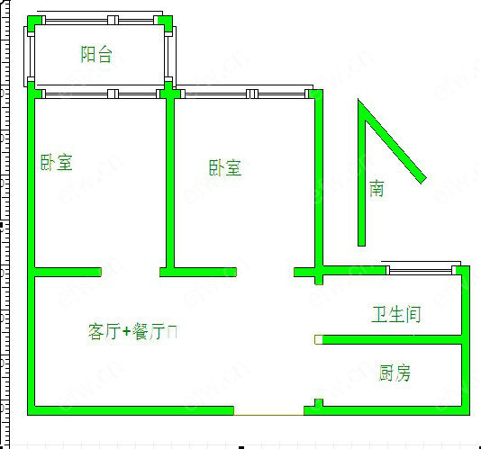 广益博苑2室2厅