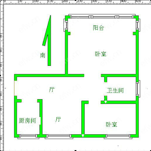 东风家园 2室2厅