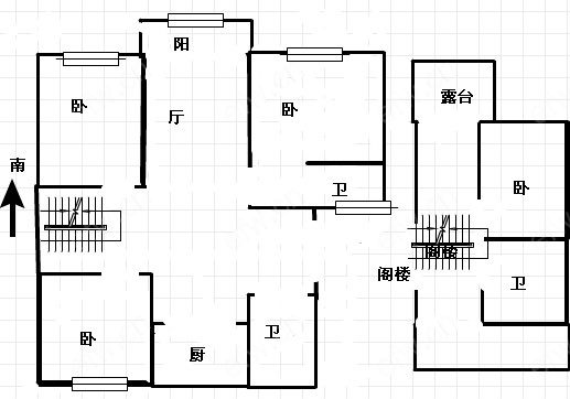 沁园新村 3室2厅